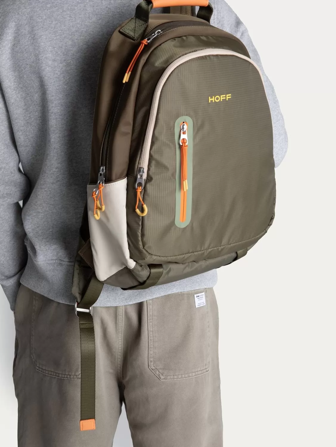 Hombre HOFF Mochila Commuter Caqui