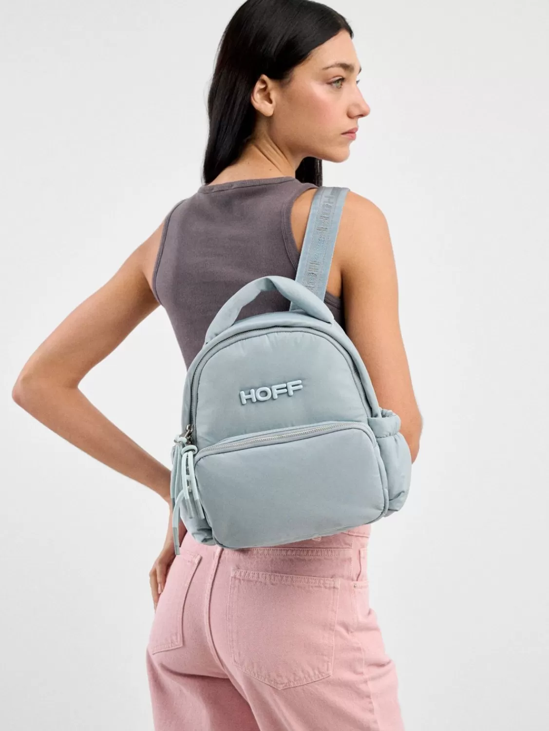 Mujer HOFF Mochila Nuptse Azul Claro