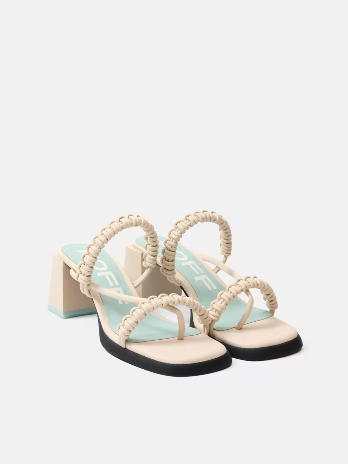 Mujer HOFF Sandalia Tacon Monaco Off White