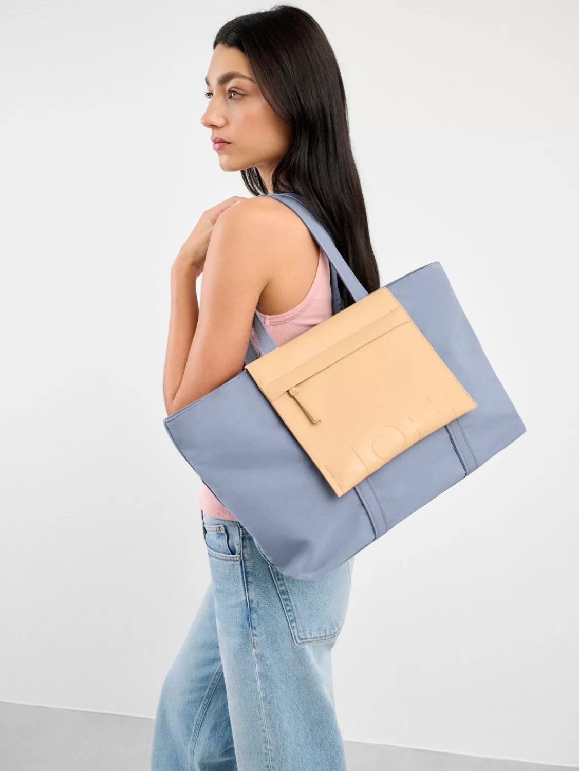 Mujer HOFF Shopper Nylon Daily Azul