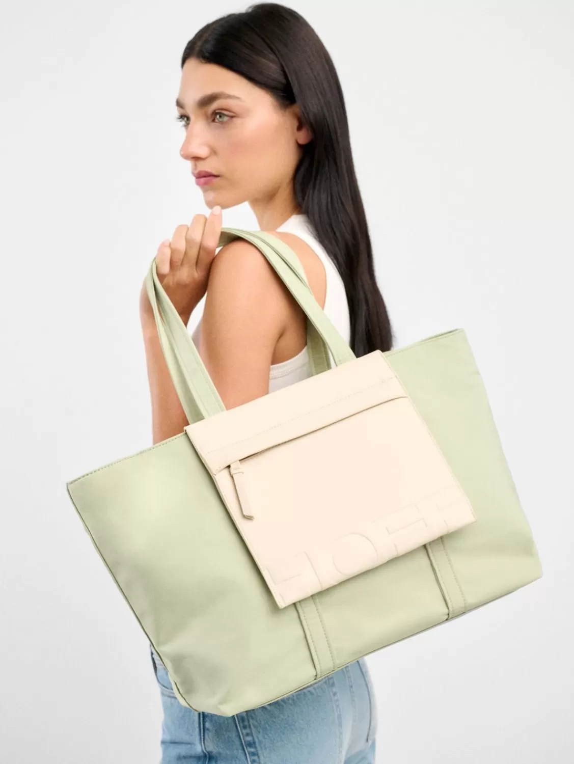 Mujer HOFF Shopper Nylon Daily Verde